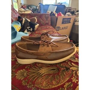 Vostey Men's Boat Shoes Slip On Sneaker Casual Loafers Size 11